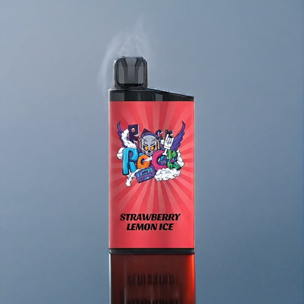 Suomi tukku Iget Bar 3500 Puffs Vape Mansikka Sitrus Ice - 1400 mAh Akku, 1.2 Ohm Mesh Coil, 41.3x21.3x94.5mm