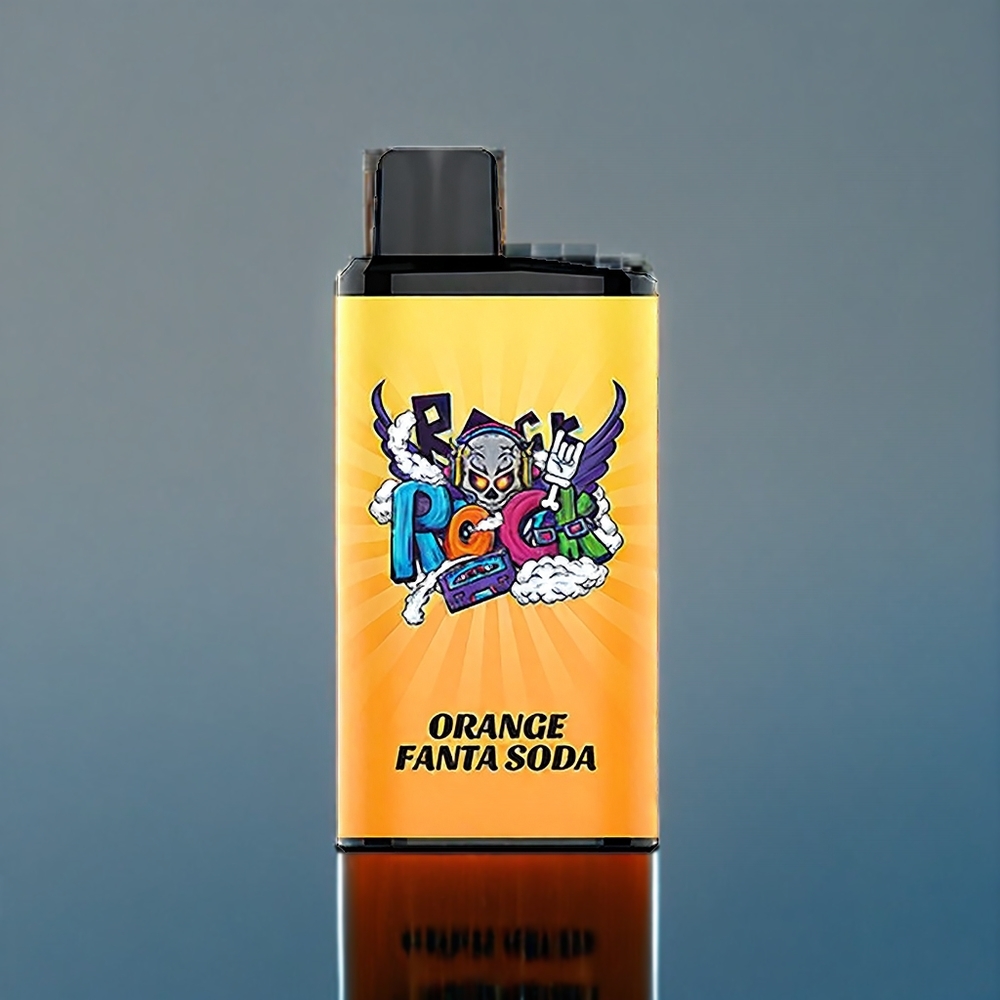 Suomi tukku Iget Bar Pro 10000 Puffs 2000 mAh Mesh Coil Oranssi Fanta Soda Vape 44.1x22.5x96.5 mm