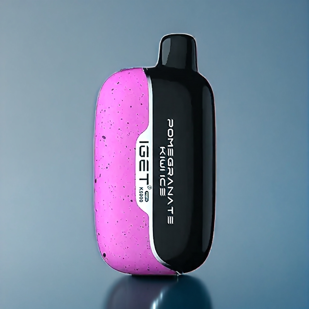 Iget Moon K5000 Puffs 5000 isku, 81.5 g, Suomi tukku Vape Granaattiomenia Kiivi Jää