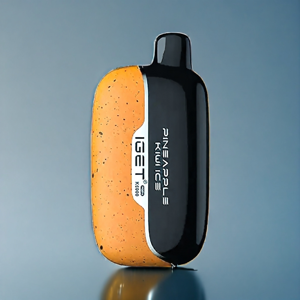 Iget Moon K5000 Puffs Vape Ananas Kiivi Jää Suomi tukku – 81.5 g, 5000 Puffs, 1.35 Ohm Mesh Coil