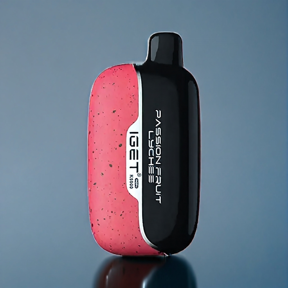 Iget Moon K5000 Puffs Vape Passion Fruit Lychee – Suomi Tukku | 5000 Puffs, 1.35 Ohm Mesh Coil, PC Material