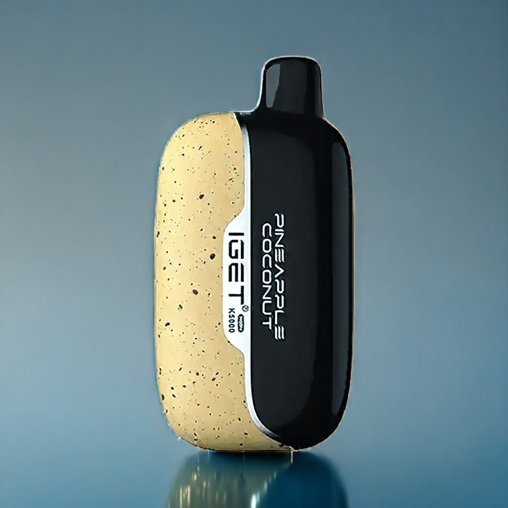Suomi tukku Iget Moon K5000 Puffs 5000 Iskun Vape Ananas Kookos – 81.5 g, 1.35 Ohm Mesh, 49.5x25.3x99.4 mm