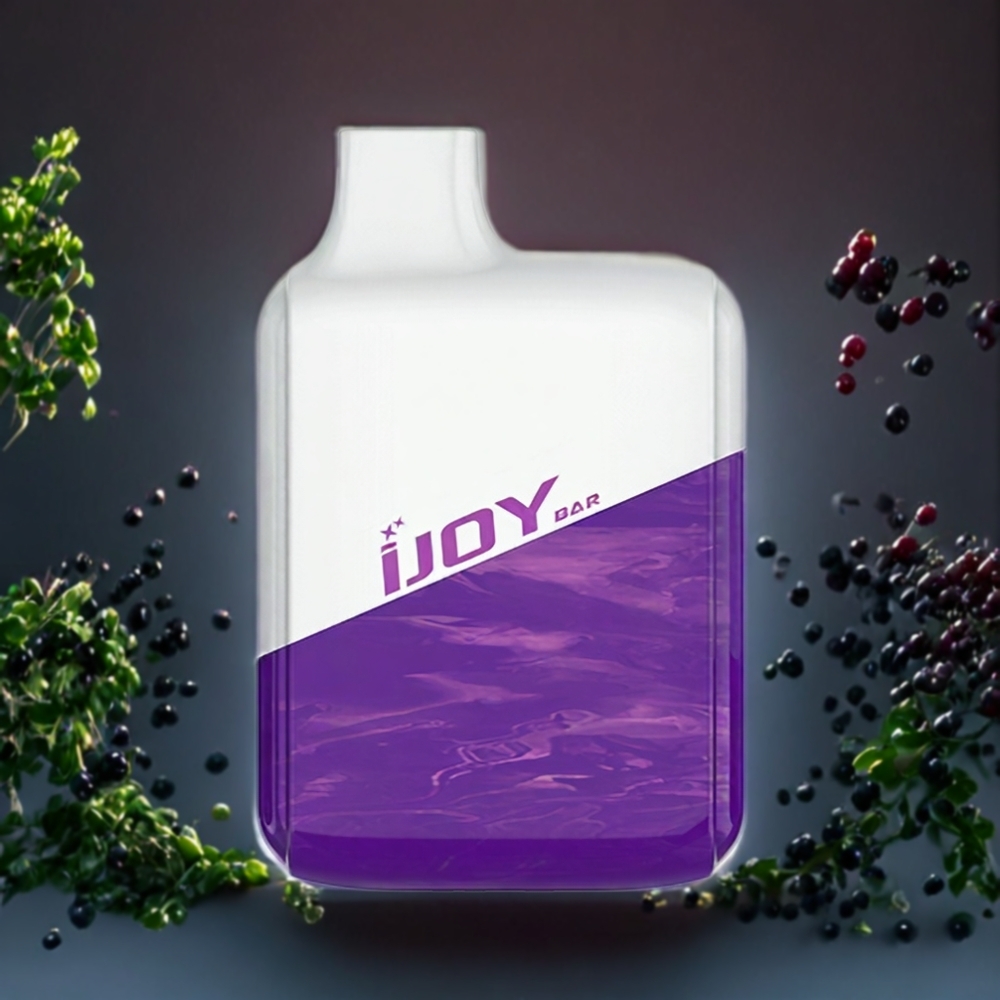 Suomi tukku IJOY Bar 600 Puffs Disposable Vape Mustaherukka Viinirypäle 500mAh 2ml/4ml