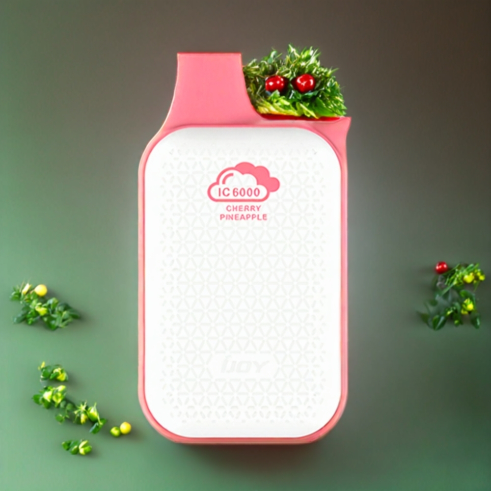 Suomi tukku IJOY Bar IC6000 6000 Puffs 15ml Kirsikka-Ananas Disposable Vape 600mAh Type-C