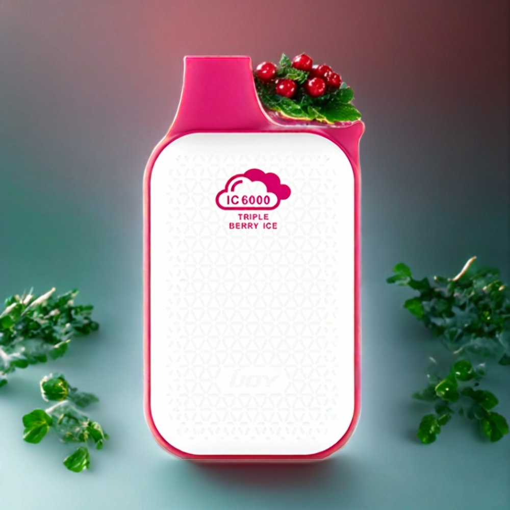 Suomi tukku IJOY Bar IC6000 Disposable Vape Triple Berry Ice – 6000 Puffs, 15ml, 600mAh, Type-C Charging
