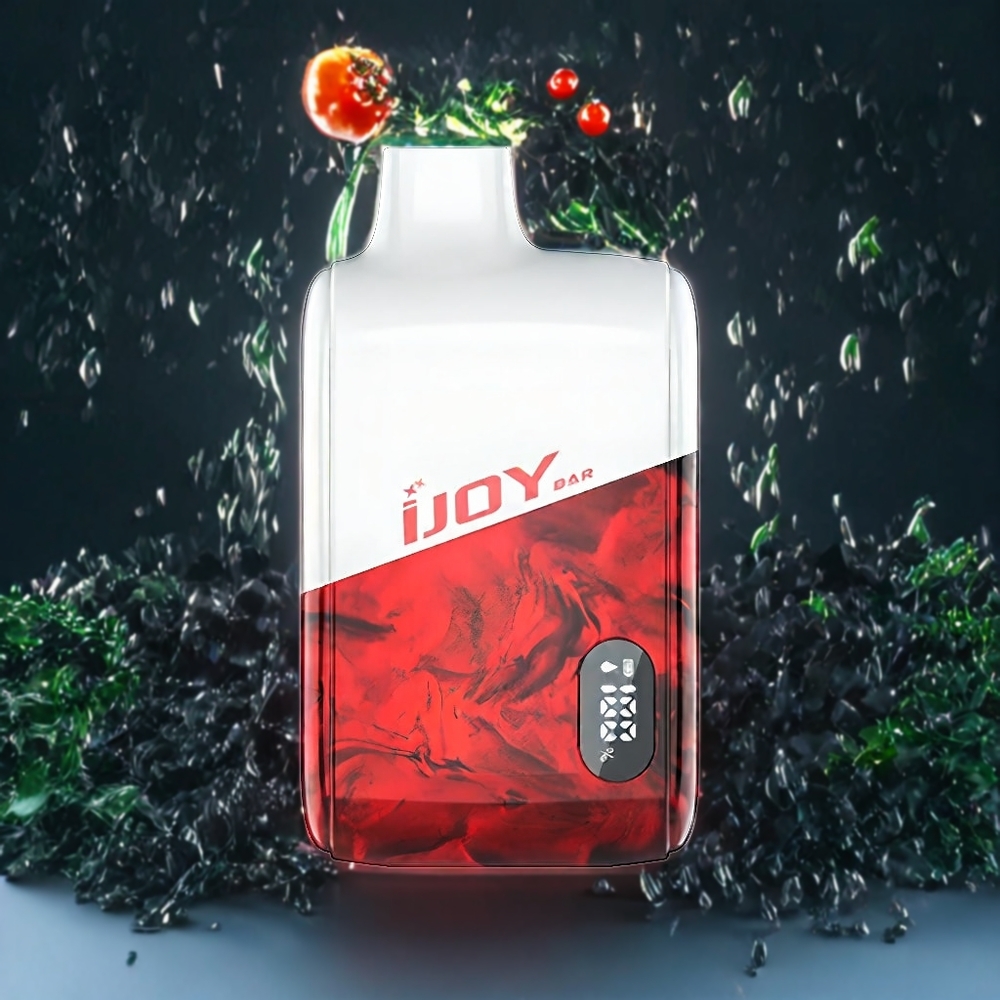 Suomi tukku IJOY Bar IC8000 Disposable Vape 8000 Puffs 18ml Musta Lohikäärme Jää