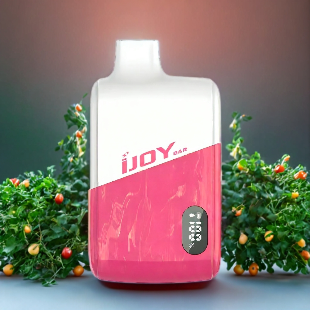 Suomi tukku IJOY Bar IC8000 Disposable Vape 8000 puffs 18ml Meloniviinirypälepersikka Type-C lataus 650mAh