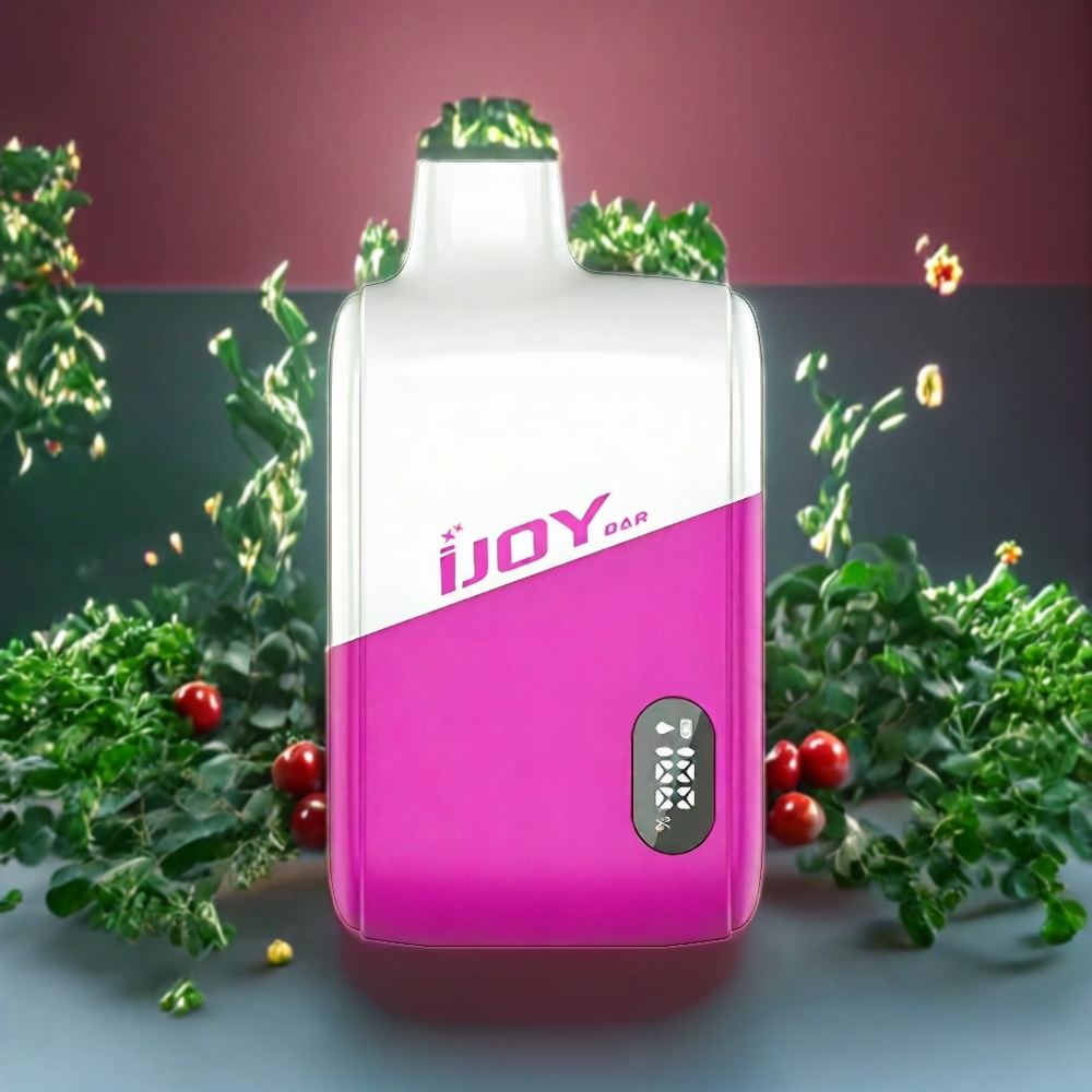 Suomi tukku IJOY Bar IC8000 Disposable Vape Kolmen Marjan Maku – 8000 Puffs, 18ml, 650mAh, Type-C