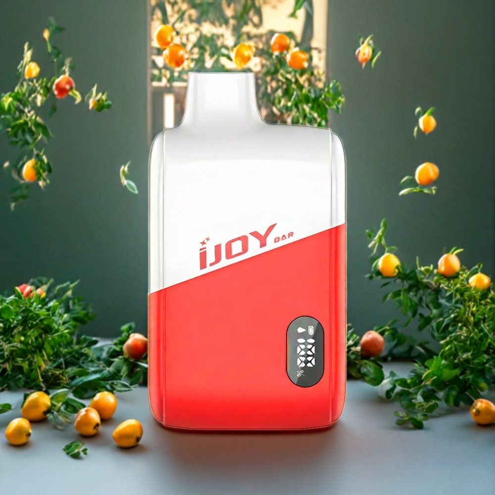 Suomi tukku IJOY Bar IC8000 Disposable Vape Persikka Sitruuna - 8000 Puffs, 18ml, 650mAh, Type-C