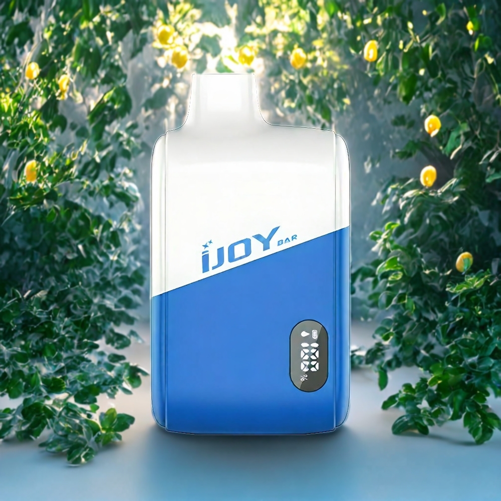 Suomi tukku IJOY Bar IC8000 Disposable Vape Sininen Vadelma-Jää 8000 Tupahdusta, 18ml, 5% Nikotiinia, Type-C Lataus