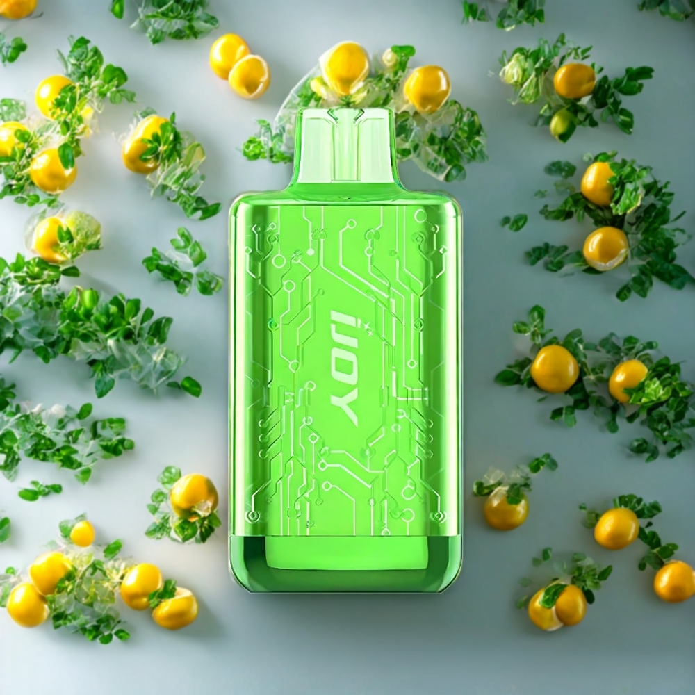 IJOY CYBER 5000 Puffs Suomi tukku Disposable Vape Sitruunakarkki Jää 13ml 550mAh Type-C