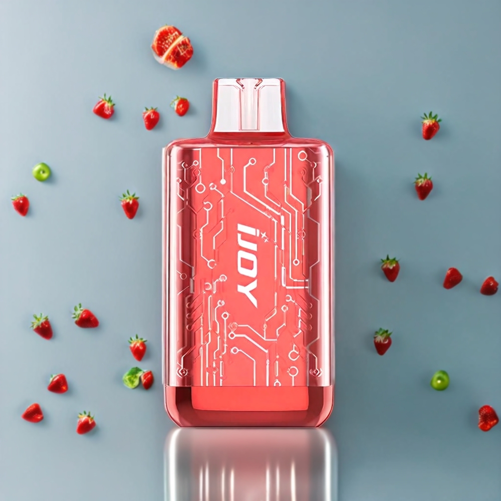 Suomi tukku IJOY CYBER 5000 Puffs Disposable Vape Mansikka-Kiivi-Jää 13ml 550mAh Type-C