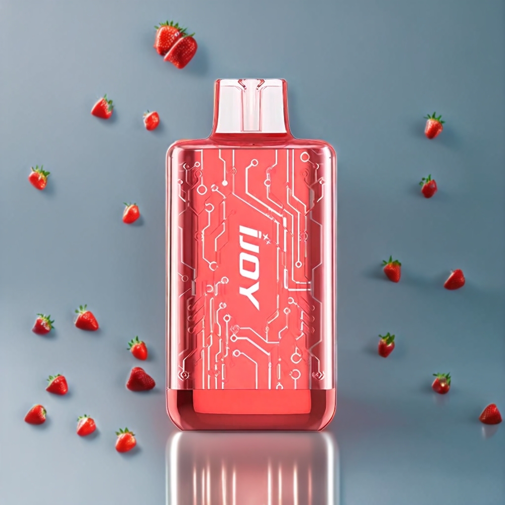 Suomi tukku IJOY CYBER 5000 Puffs Disposable Vape Mansikkajää - 13ml, 550mAh, Type-C