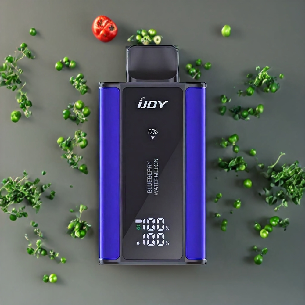 Suomi tukku IJOY Captain 10000 Puffs Disposable Vape Mustikka-Arbuusi, 650mAh, 18ml, 5% Nikotiinia