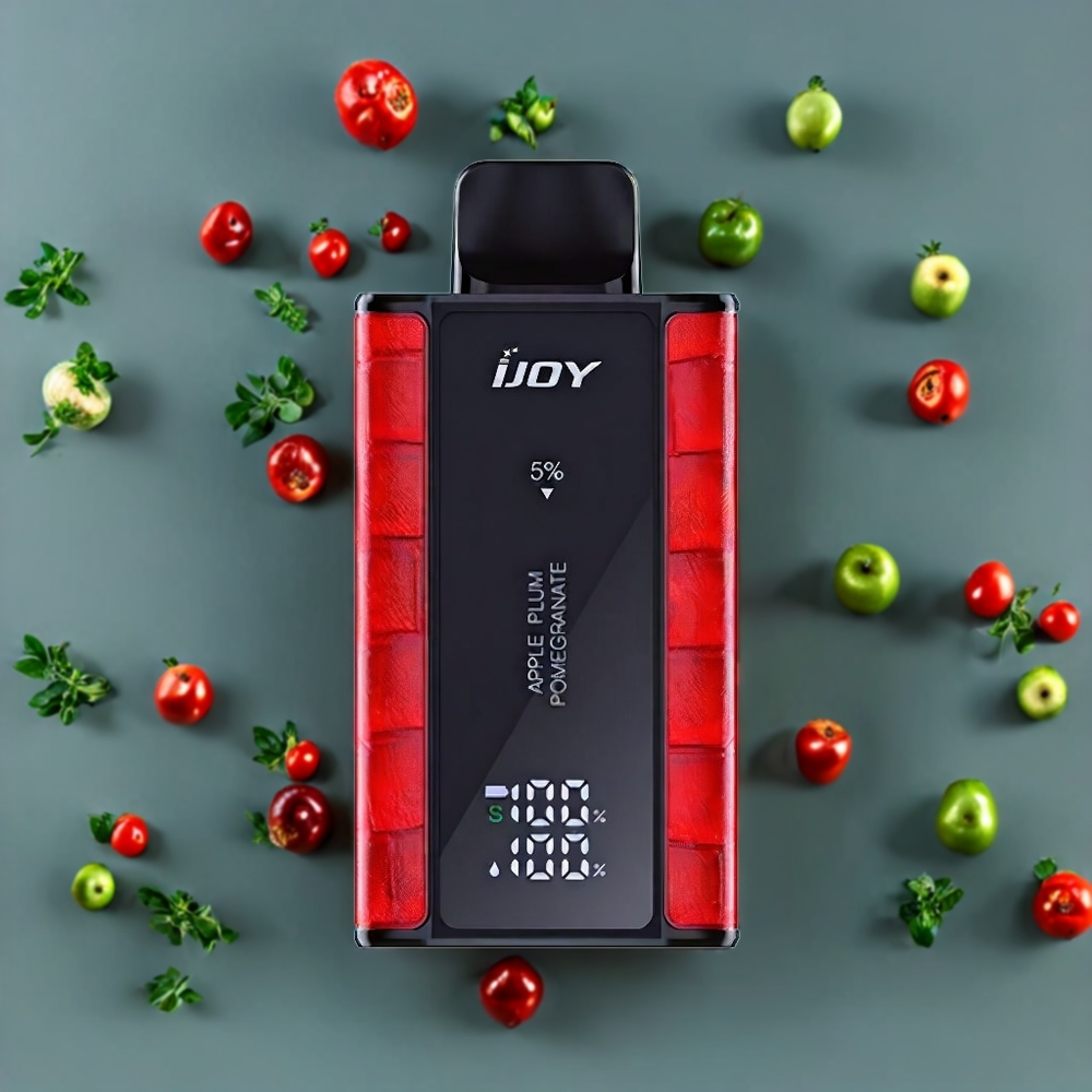 Suomi tukku IJOY Captain 10000 Puffs Disposable Vape Omena-Granaatti, 650mAh, 18ml, 5% Nikotiinia