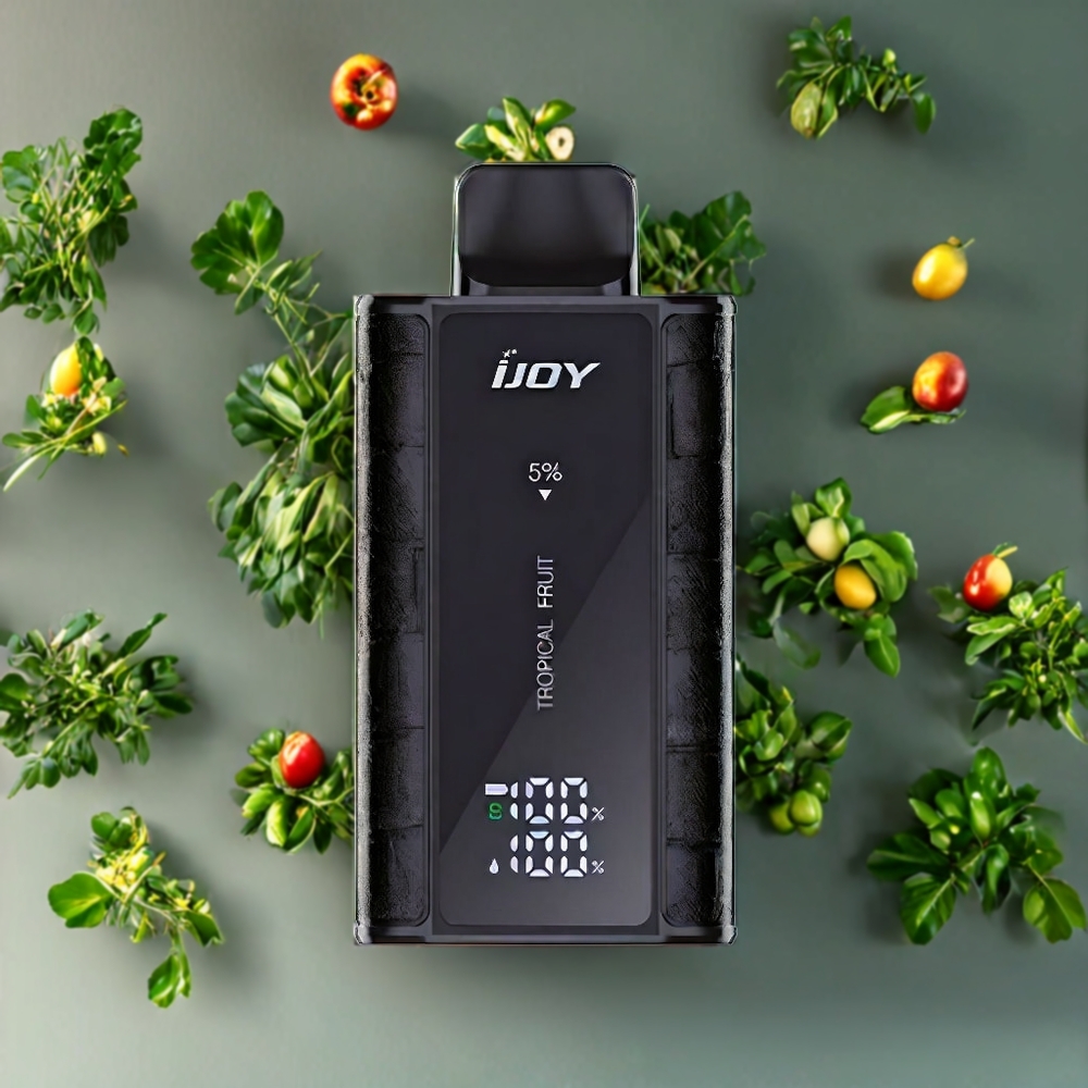 Suomi tukku IJOY Captain 10000 Puffs Disposable Vape Trooppiset Hedelmät, 650mAh, 18ml, 5% Nikotiinia