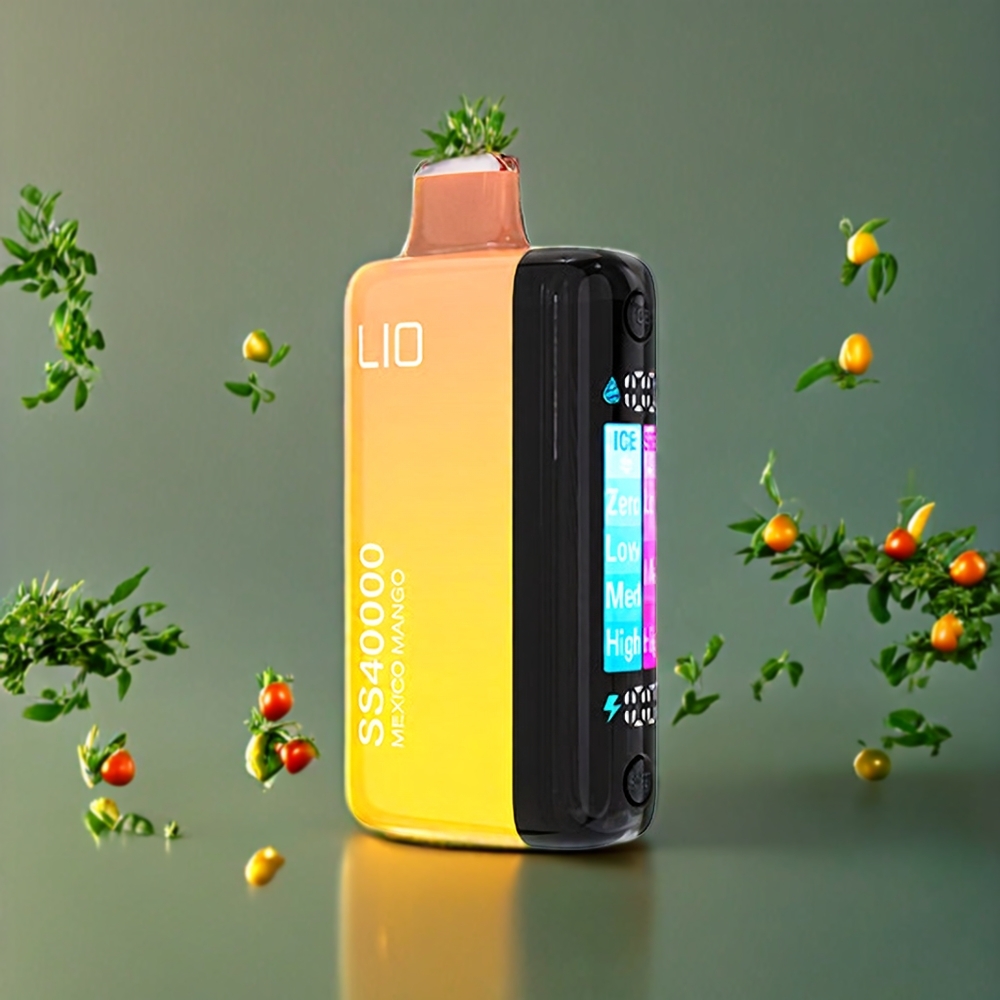 IJOY LIO SS40000 Suomi Tukku Disposable Vape Mexico Mango – 40000 Puffs, 22ML, 1100 mAh, TYPE-C
