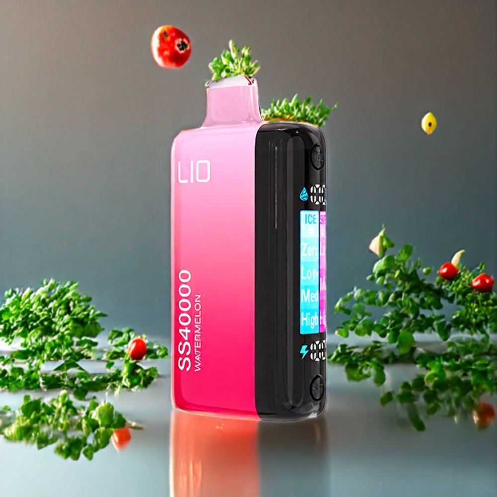 Suomi tukku IJOY LIO SS40000 Disposable Vape 40000 Puffs 22ML Vesimeloni TYPE-C Lataus