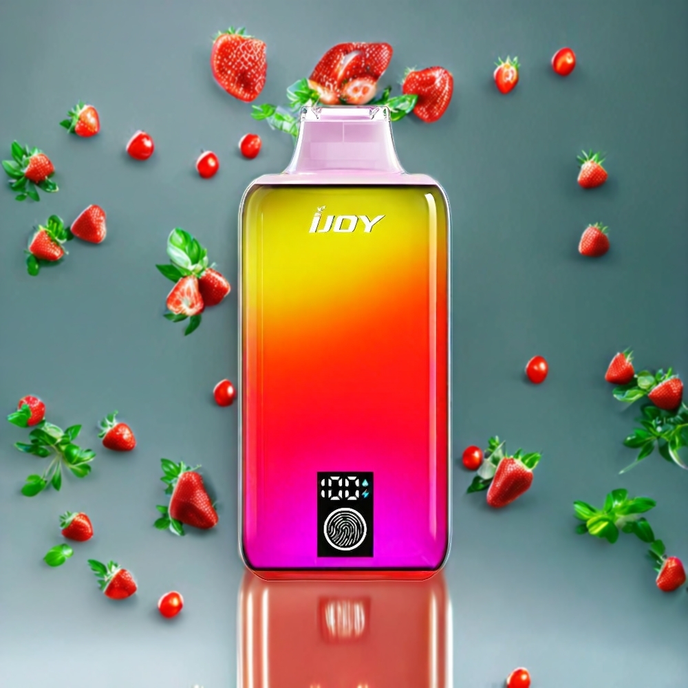 Suomi tukku IJOY LUNA 20000 Puffs Disposable Vape Mansikkajää (Strawberry Ice) - 20ML, 900mAh, TYPE-C Lataus, 30W MAX