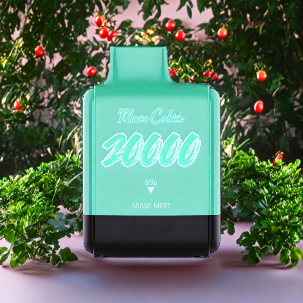 IJOY Mars Cabin 20000 Puffs Suomi Tukku Disposable Vape Miami Mint 20ML/50mg TYPE-C Charging