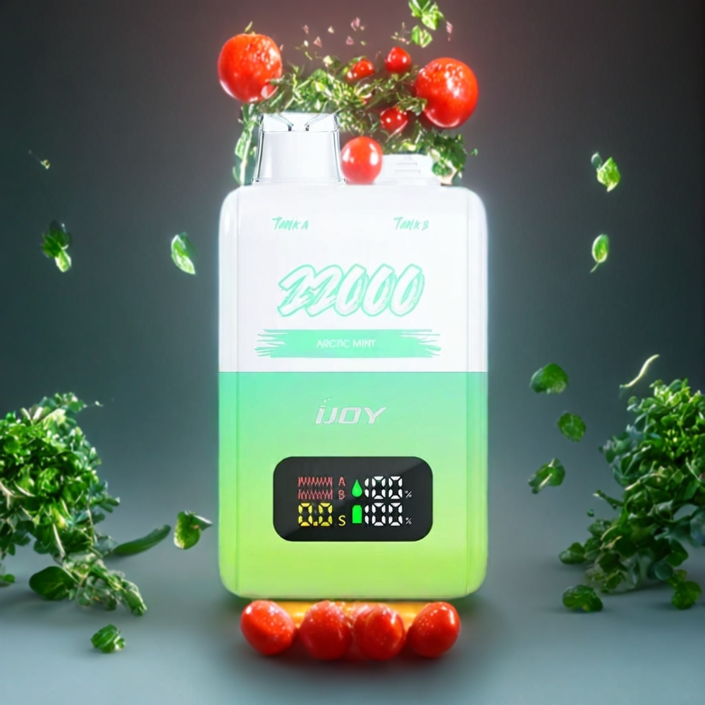 Suomi tukku - IJOY SD 22000 Puffs Disposable Vape Jääminttu (15ML x 2, 650mAh, Type-C)
