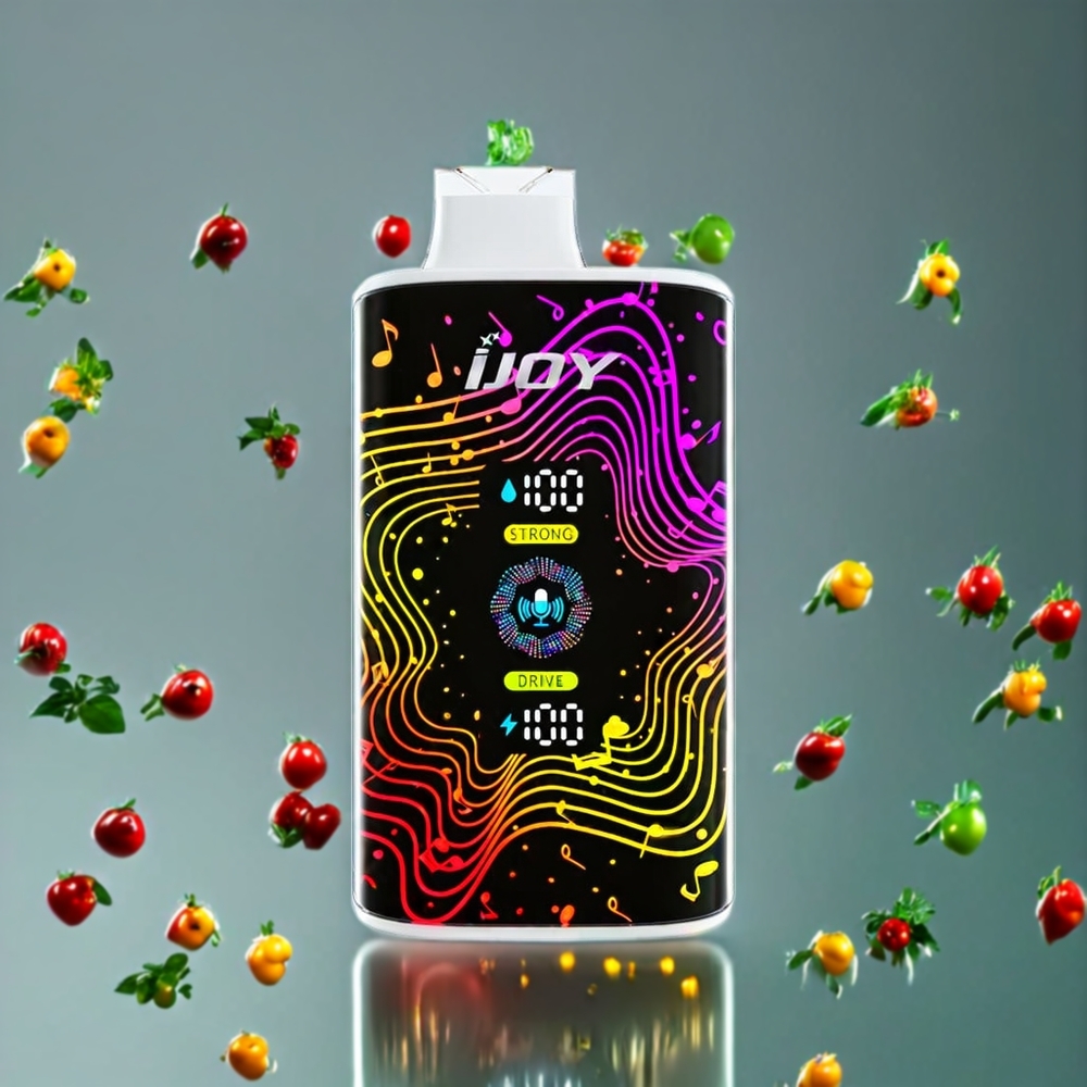Suomi tukku IJOY SD 40000 Puffs Disposable Vape Gummy Bears 20ML 5% Nikotiini, 750mAh, Type-C, Säädettävä Teho