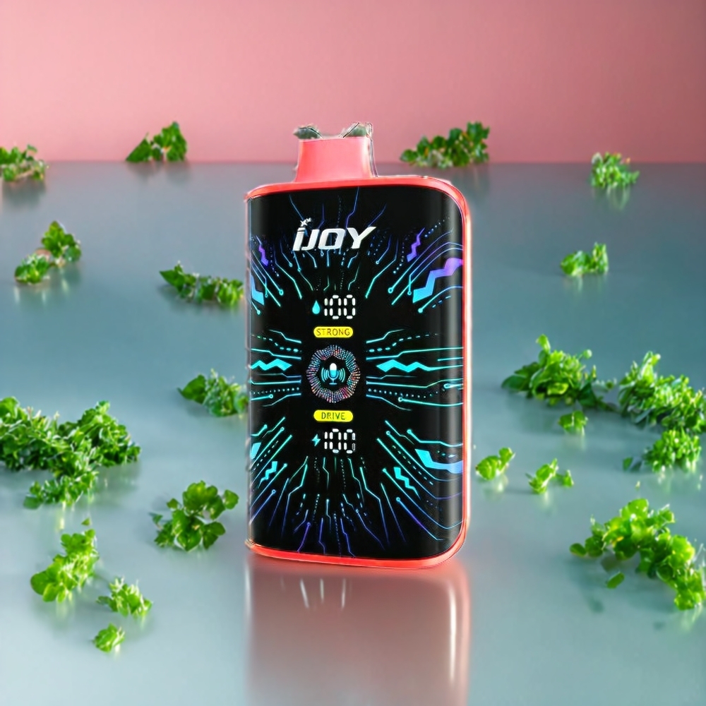 Suomi tukku IJOY SD 40000 Puffs Disposable Vape Vesimeloni-Jää 20ML 5% Nikotiinia 750mAh Type-C Lataus Säädettävä Ilmavirta