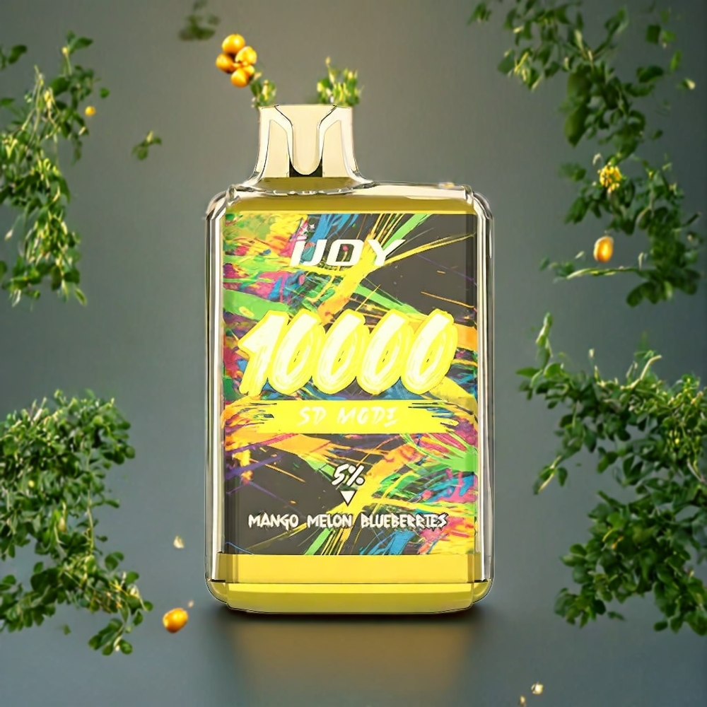 Suomi tukku IJOY SD10000 Disposable Vape Mango-Meloni-Vadelma, 10000 Puffs, 20ml, 5% Nikotiinia, 650mAh, Type-C Lataus