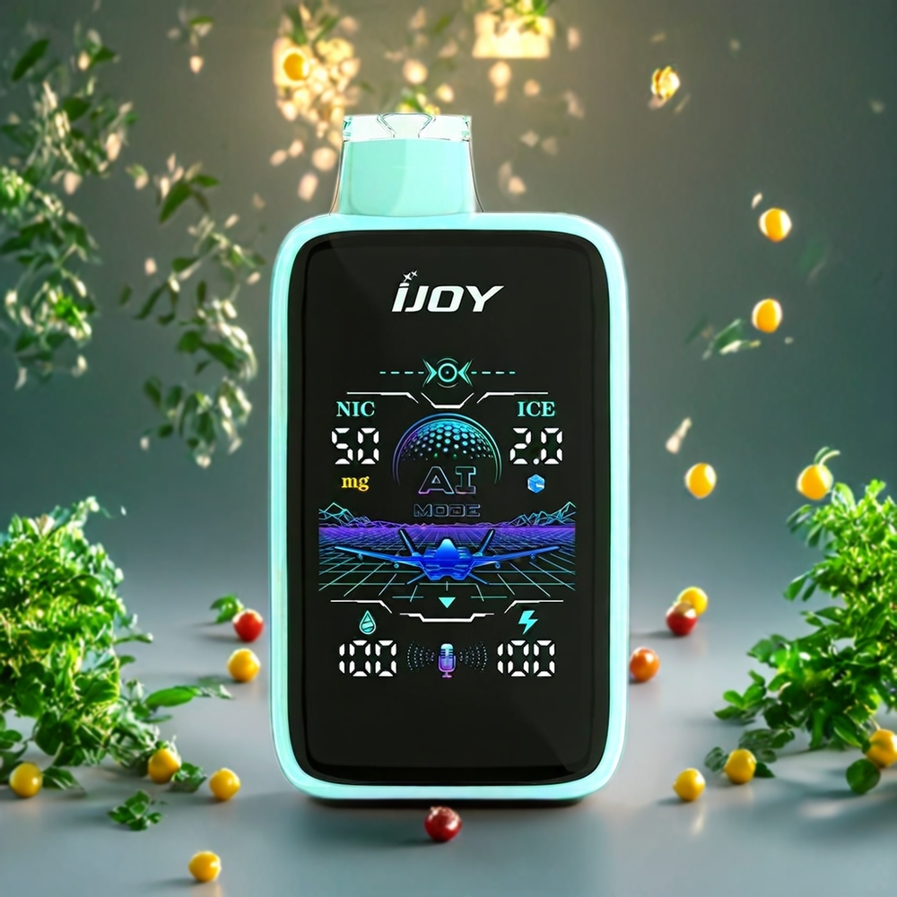 IJOY Uranus Mate 40000 Puffs Suomi Tukku Disposable Vape Spearmint – 20ML Prefilled, 1100mAh Battery, Adjustable Airflow, Type-C Charging