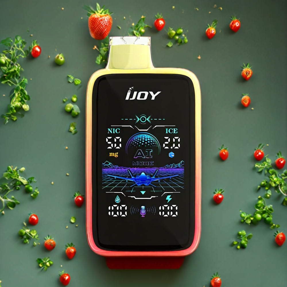 Suomi tukku IJOY Uranus Mate 40000 Puffs Disposable Vape Mansikka-Mango Jääasetus (ICE0-3), 20ML, 1100mAh, Type-C