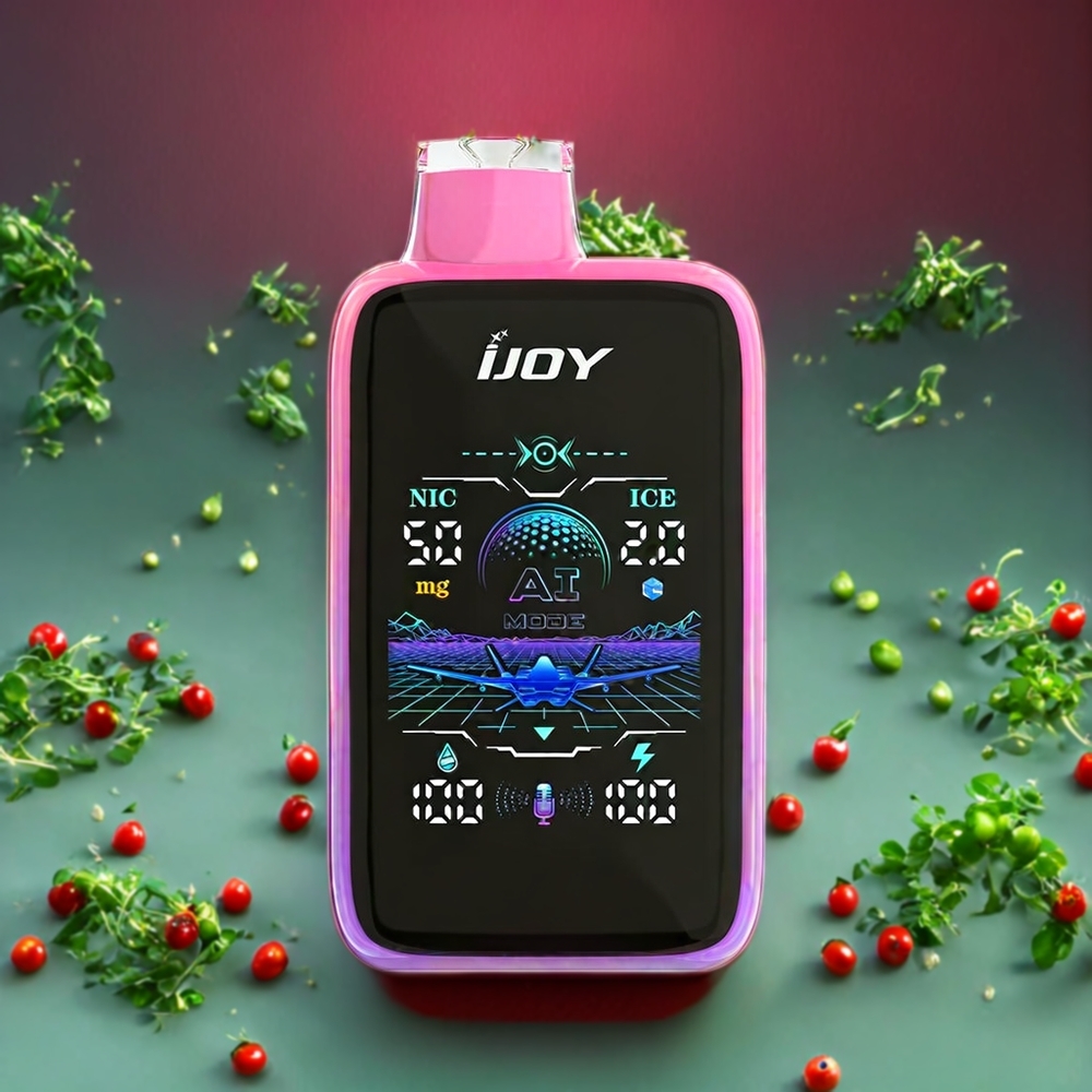 Suomi tukku IJOY Uranus Mate 40000 Puffs Disposable Vape Vadelma-Arbuusi ICE Control 1100mAh Type-C