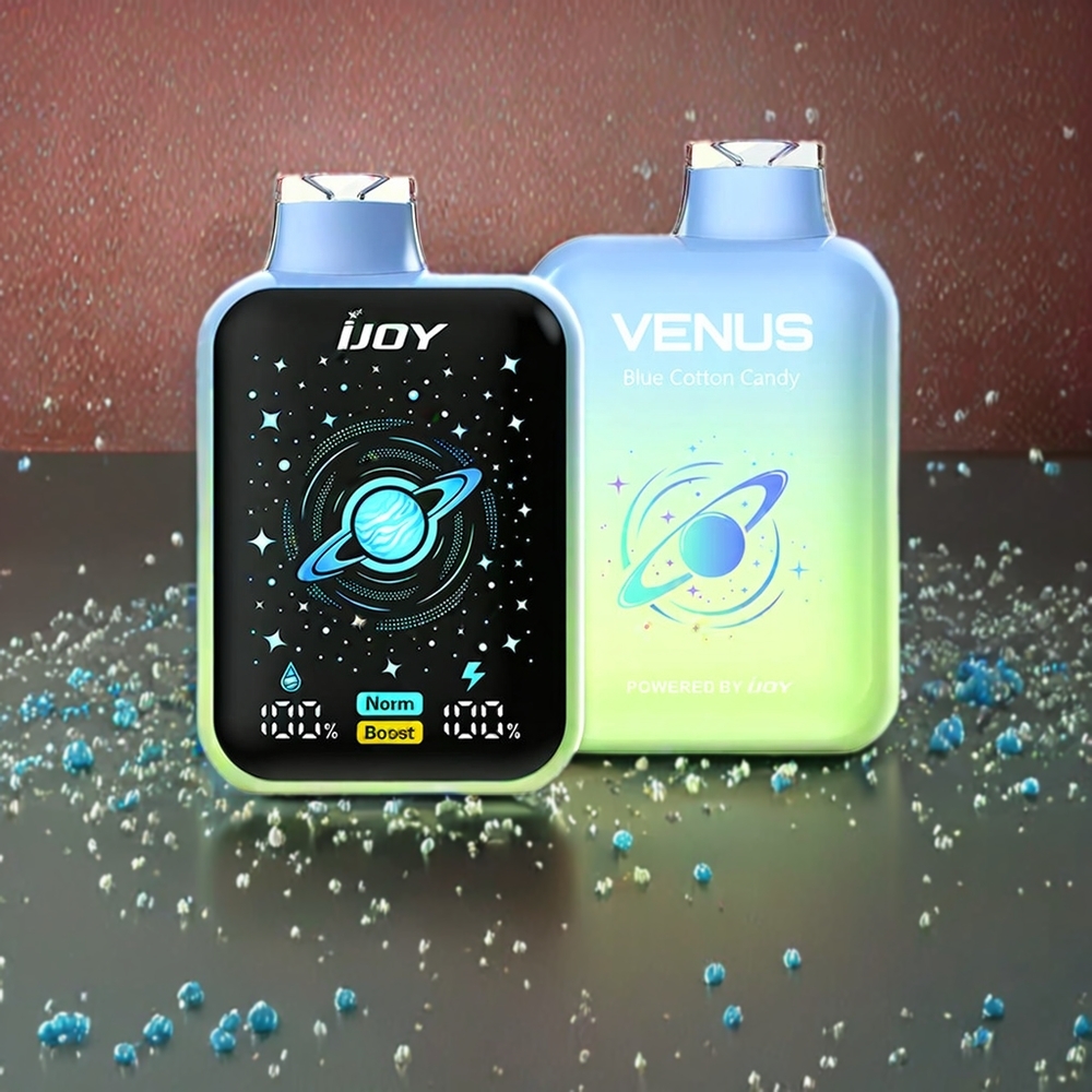 IJOY VENUS 25000 Puffs Suomi Tukku Disposable Vape 20ML Sininen Vatukka Makee & 900 mAh TYPE-C Lataus