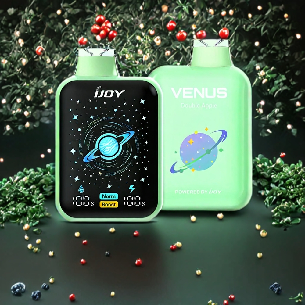 IJOY VENUS 25000 Puffs Suomi Tukku Disposable Vape Double Apple – 20ML E-liquid, 900mAh Battery, Adjustable Airflow, TYPE-C Charging