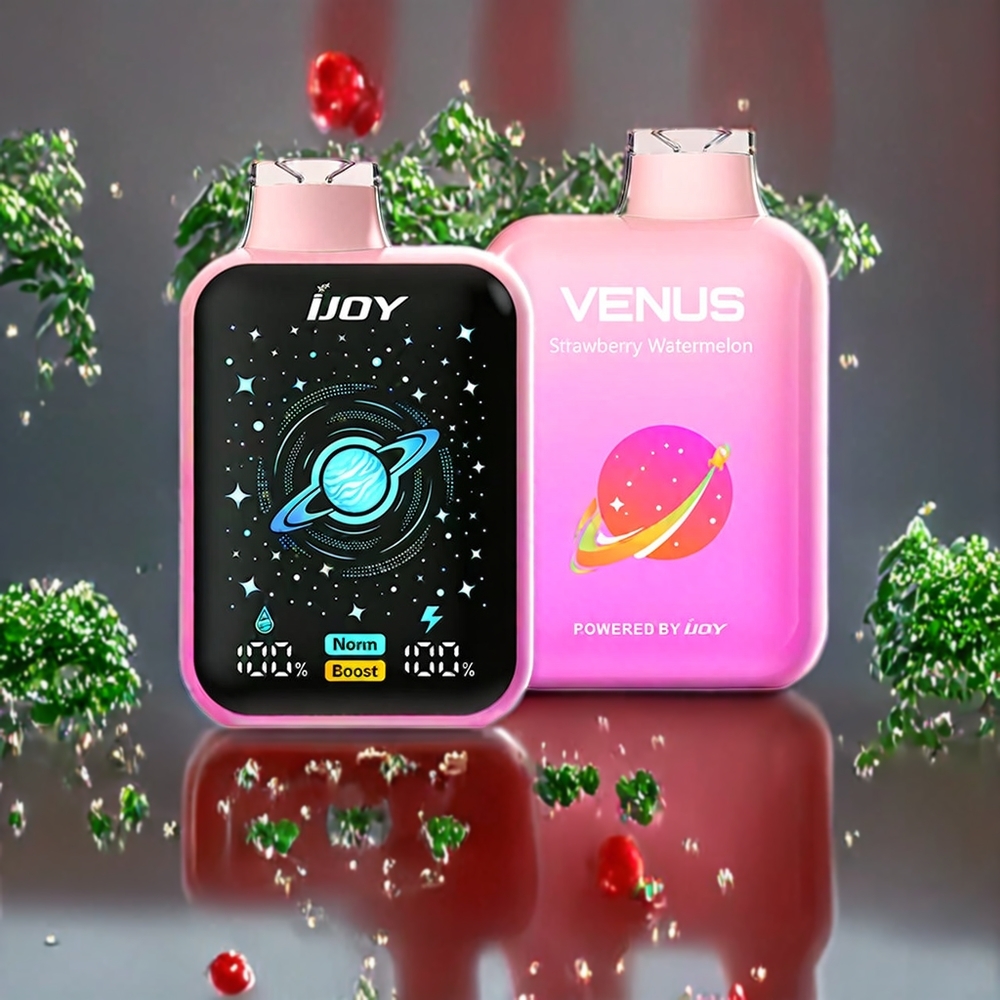 Suomi tukku IJOY VENUS 25000 Puffs Disposable Vape Mansikka-Arbuusi 20ML/900mAh/TYPE-C