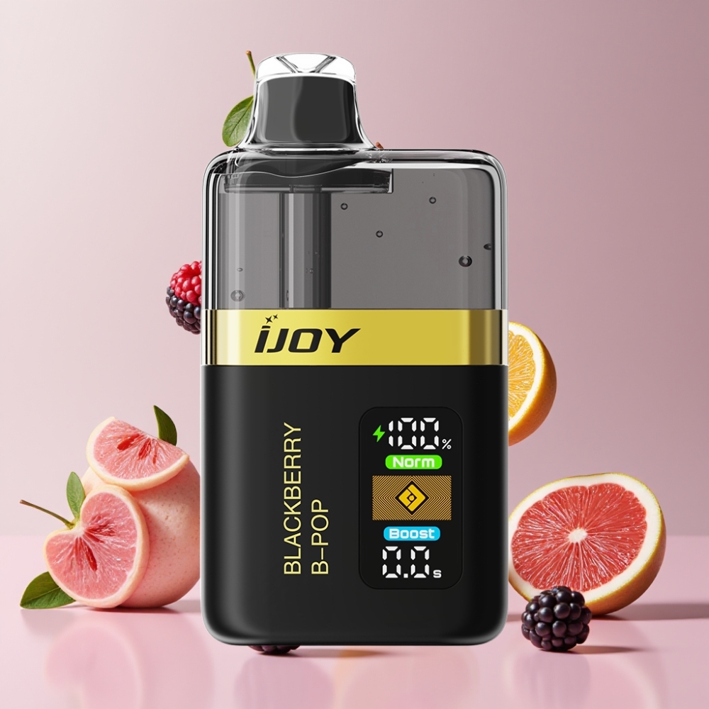 Suomi tukku IJOY XP50000 Kertakäyttöinen Vape Mustikka B-Pop – 50000 Puffs, 50mg/ml, 1000 mAh, Type-C