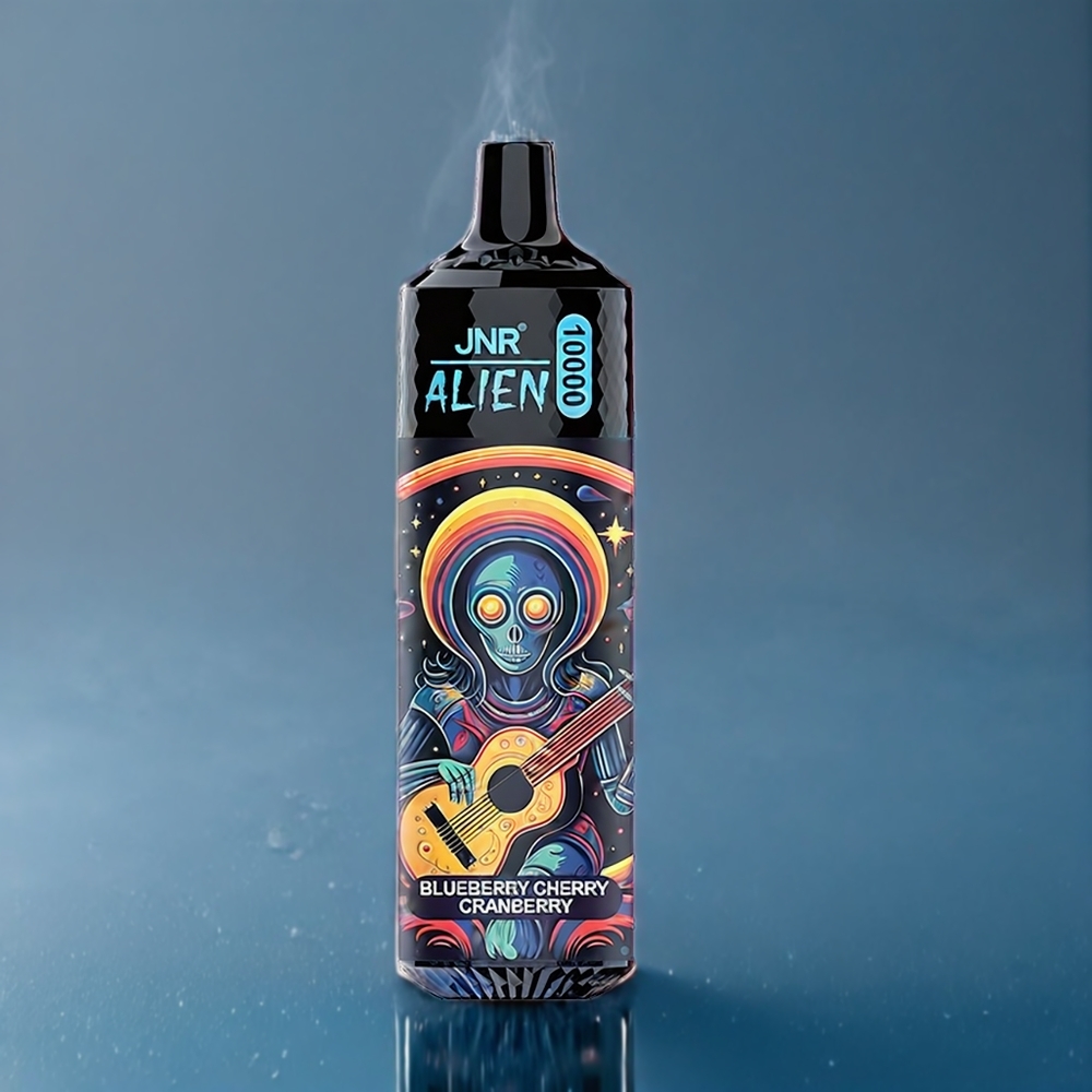 Suomi Tukku JNR Alien 10000 Puffs 850mAh Type-C LED Vape Mustikka-Kirsikka-Karpalo