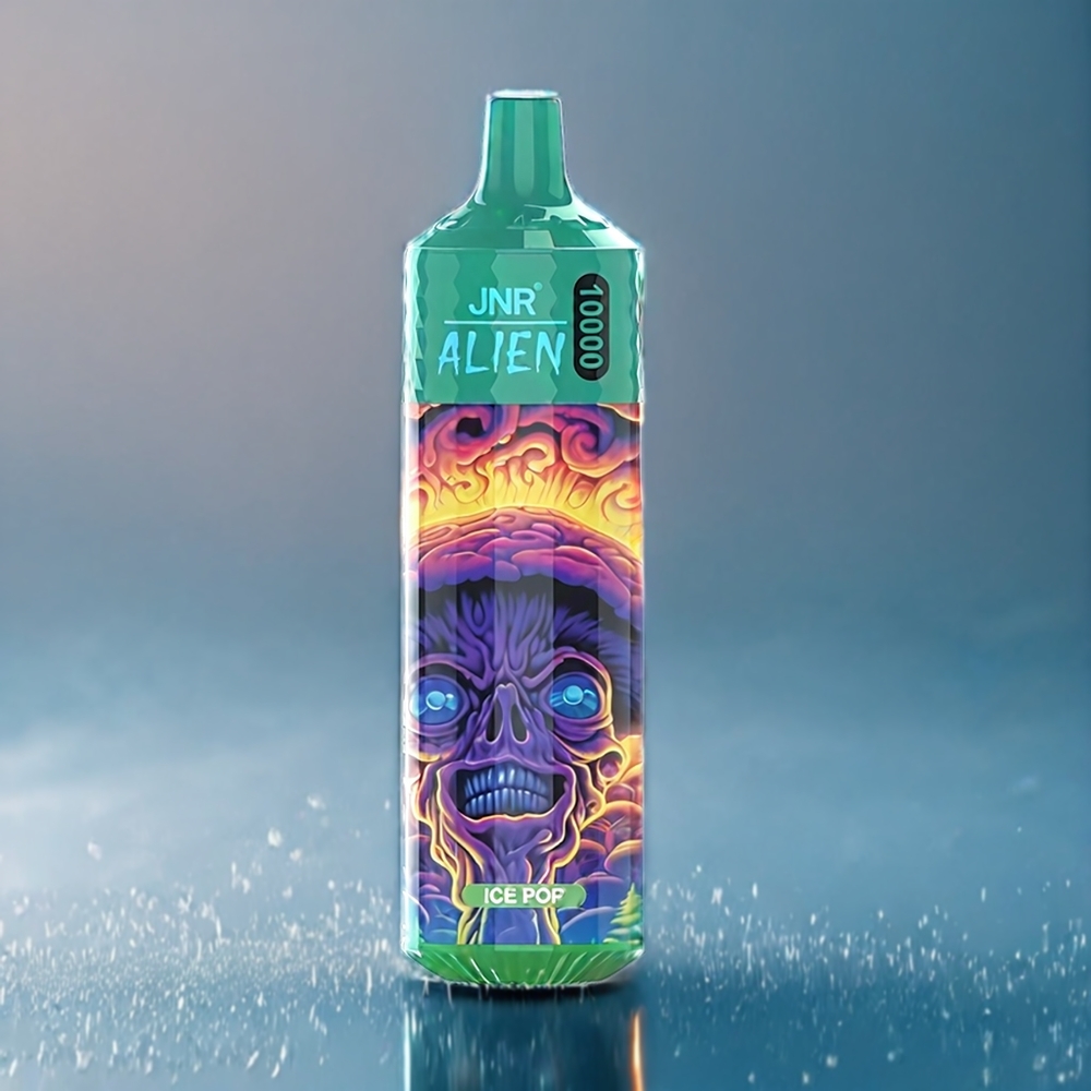Suomi Tukku - JNR Alien 10000 Puffs Ice Pop Vape with 850mAh Battery, 20ml E-liquid & RGB LED