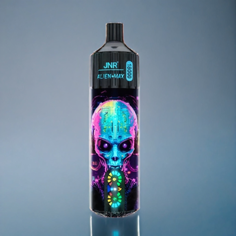 Suomi tukku JNR Alien Max 18000 Puffs Dual Mesh Coil 28ml E-liquid Type-C Charge Mansikka