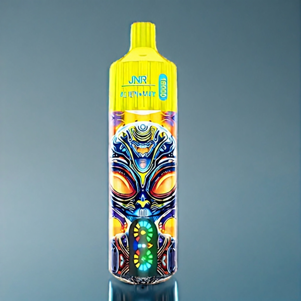 Suomi tukku JNR Alien Max 18000 Puffs Vape Sitruuna & Lime – Smart LED Display, Dual Mesh Coil, 850mAh, Type-C Lataus