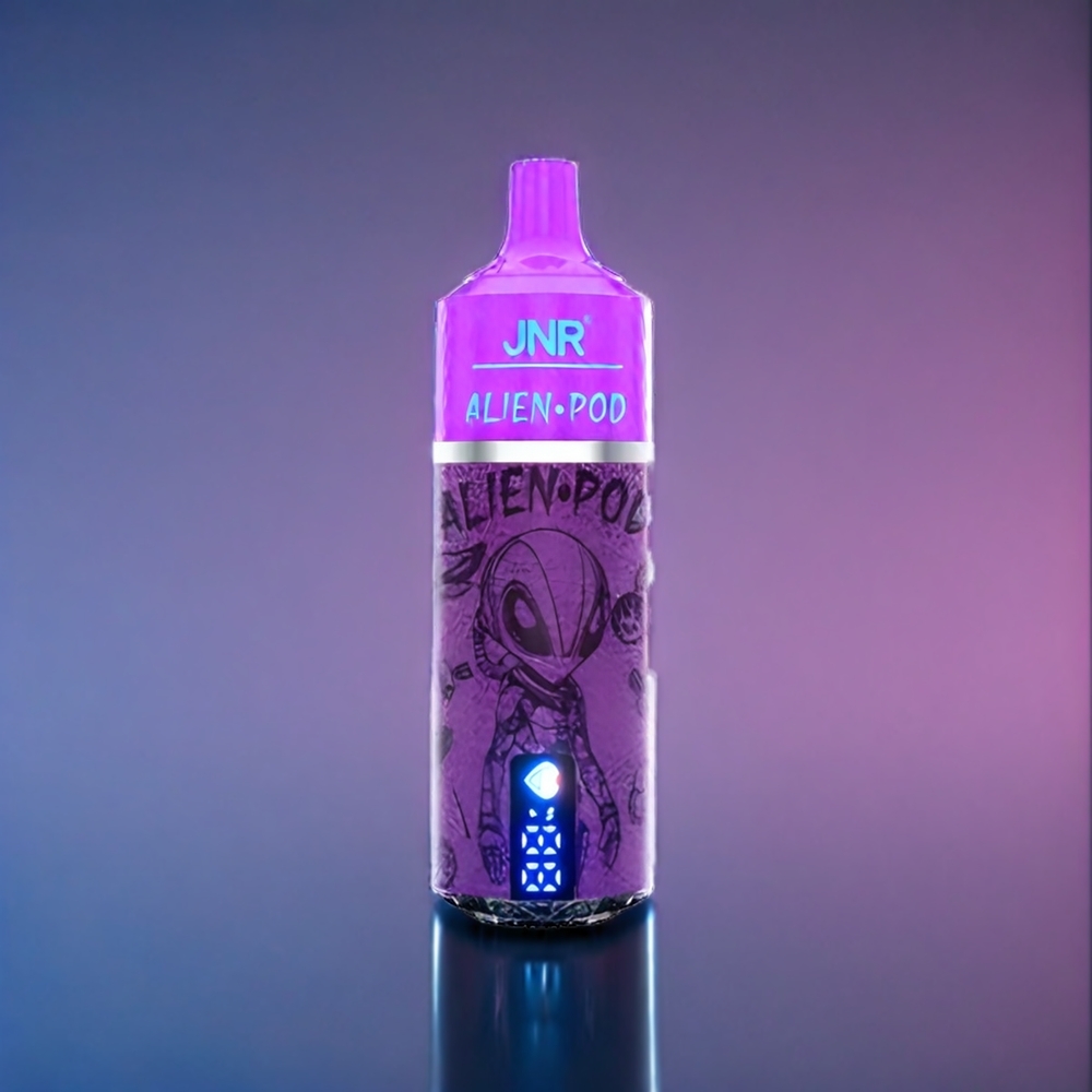 Suomi tukku JNR Alien Pod 13000 Puffs Mesh Core 850mAh 20ml E-liquid Sekalaiset Marjat Type-C Nopealataus 10PCS/PACK