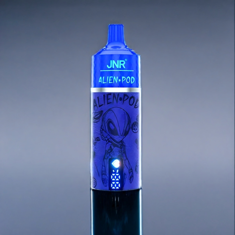 Suomi tukku Jnr Alien Pod 13000 Puffs Mesh Core 850mAh Type-C Vape Mustikka-paatsama