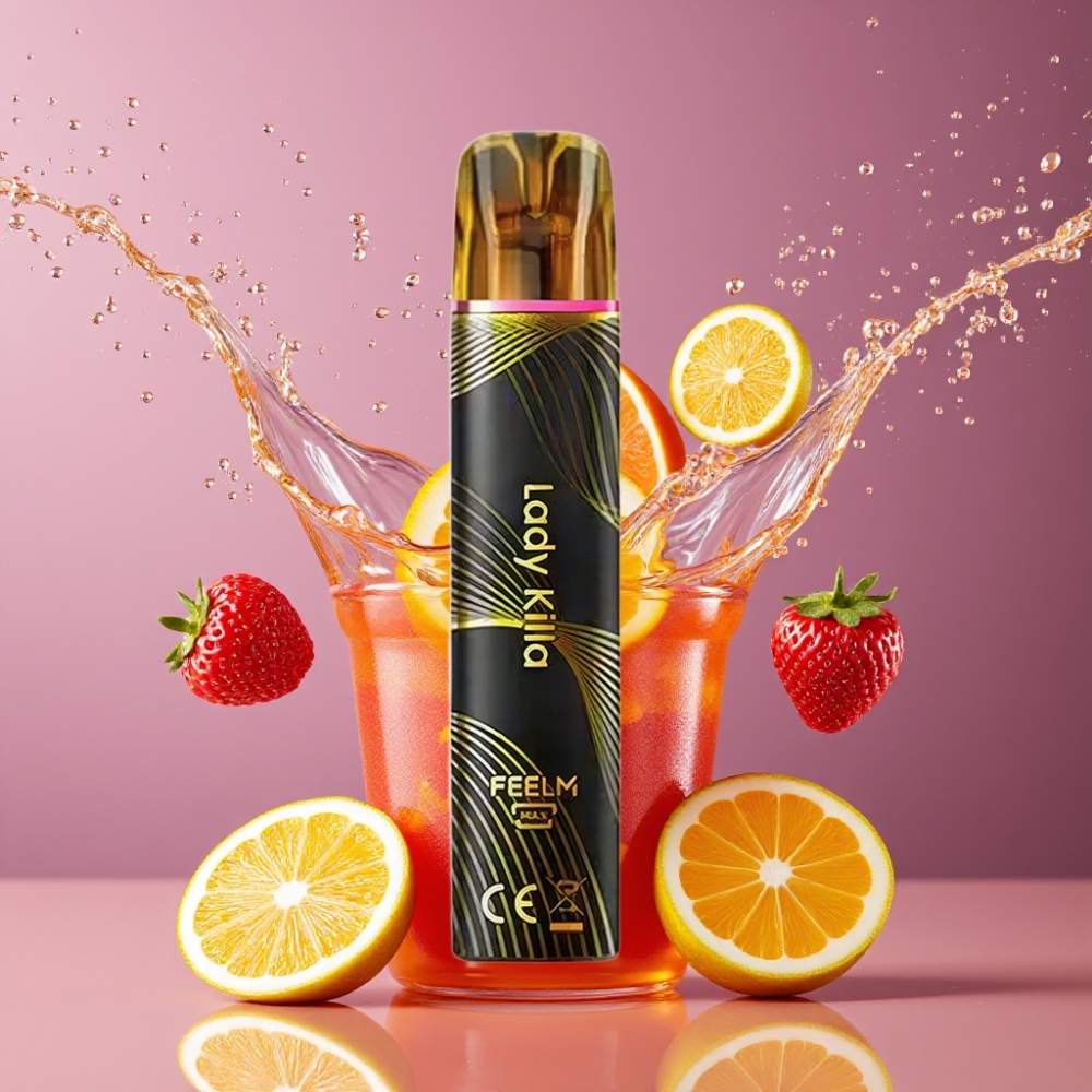 Suomi tukku JNR Black&Golden 600+200 Puffs 2ml 2% Disposable Vape Lady Killa