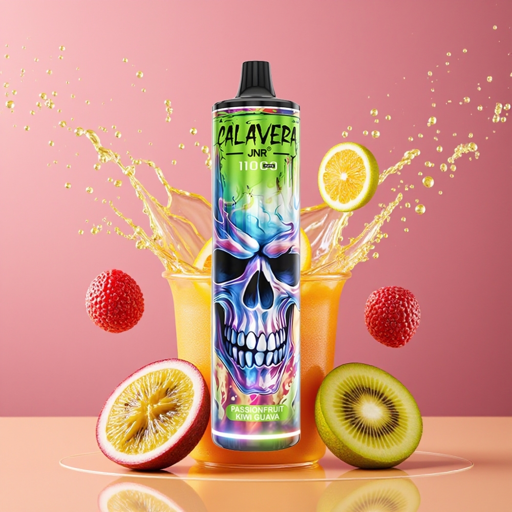 Suomi tukku JNR Calavera 11000 Puffs Disposable Vape 21ml 850mAh Type-C Laku-Mango-Kiivi
