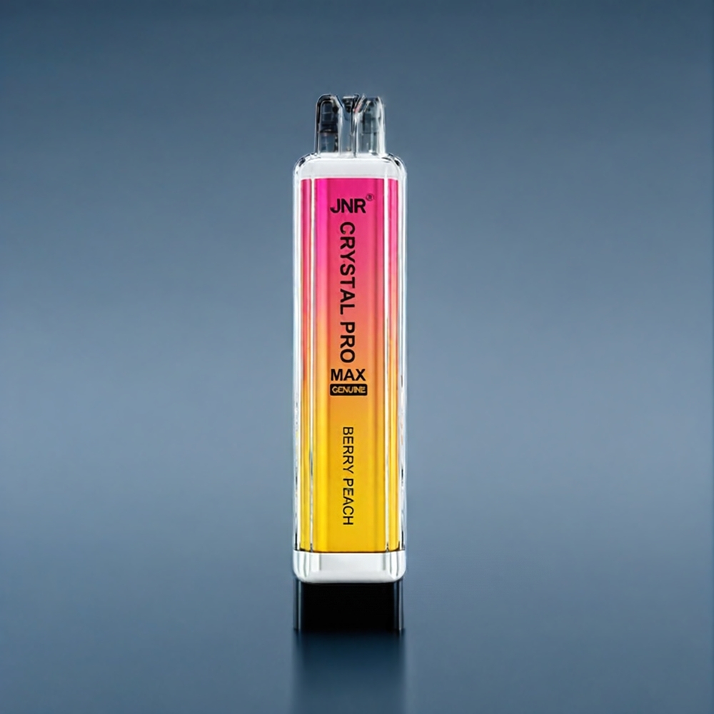 Suomi tukku JNR Crystal Pro Max 5000 Puffs 12ml 1400mAh Mesh Coil Marjainen Persikka
