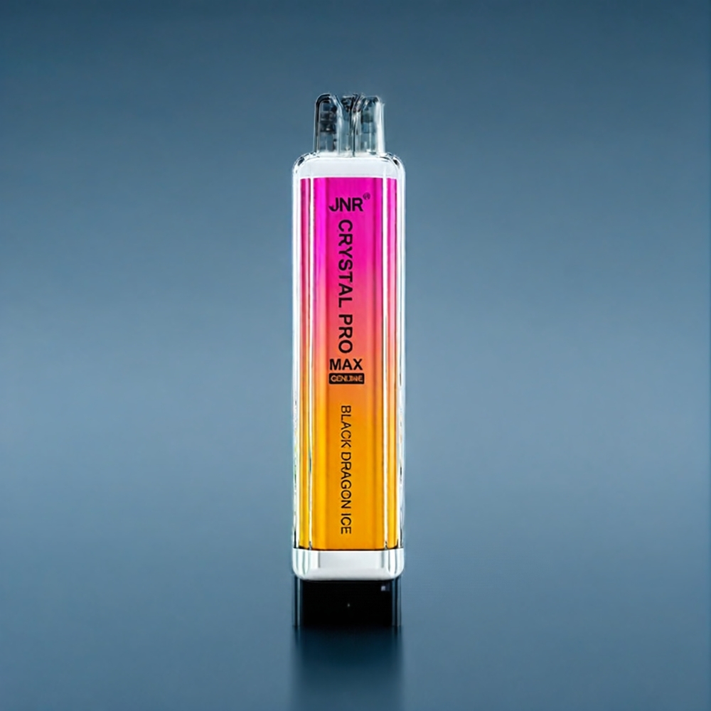 Suomi tukku JNR Crystal Pro Max 5000 Puffs 1400mAh Musta Lohikäärme Jää