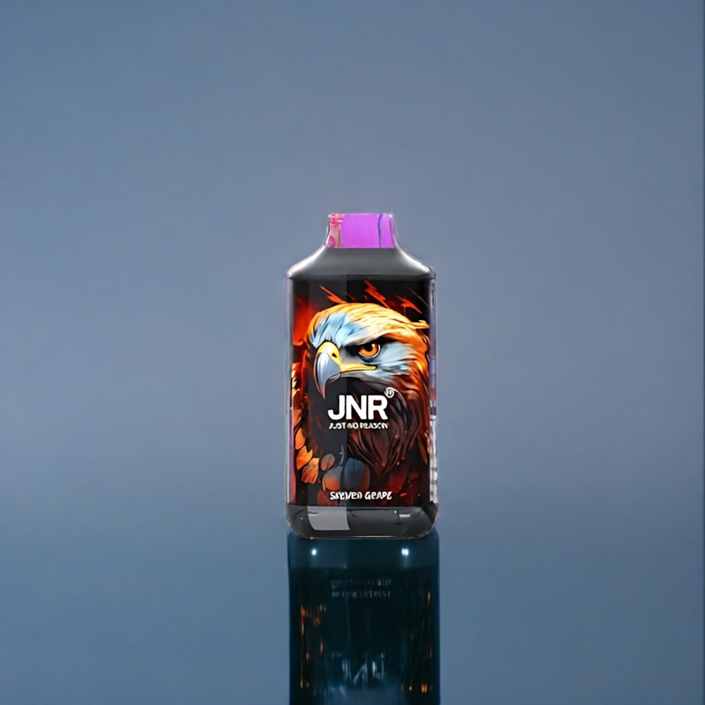 Suomi tukku JNR Falcon 16000 Puffs 22ml Dual Mesh Coil Sakura Viinirypäle Type C & Lightning - LED Näyttö