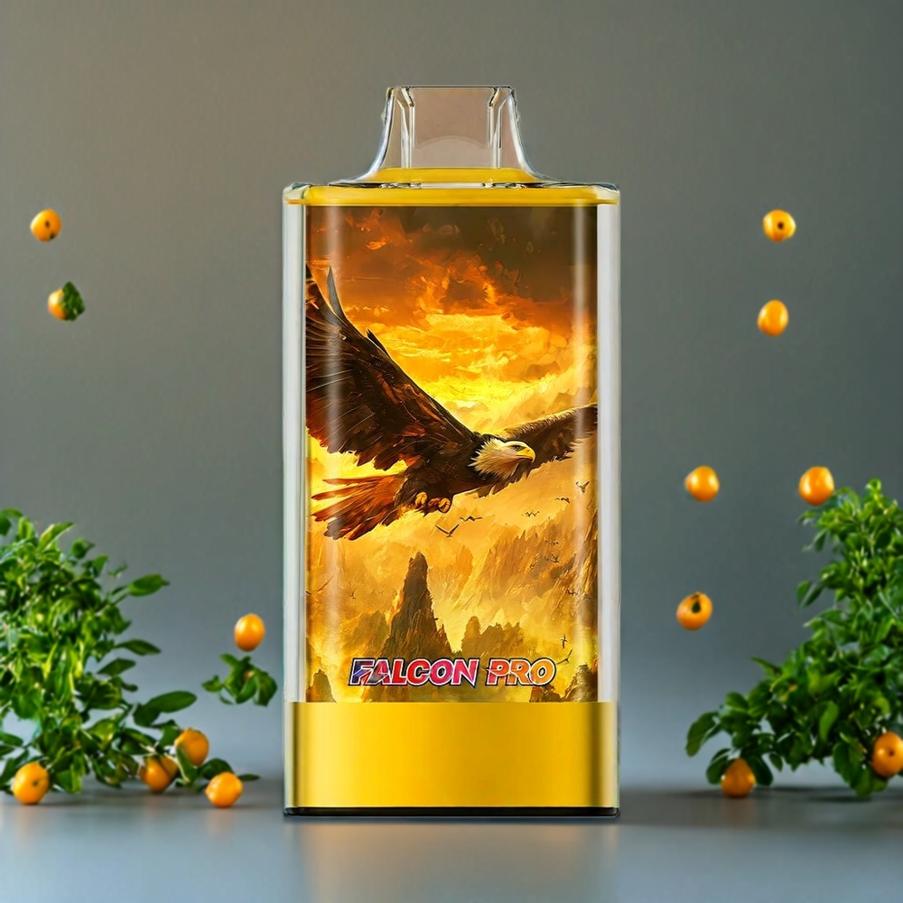 Suomi tukku JNR Falcon Pro 28000 30ml Mango-Passionfruit Dual Mesh Coil 950mAh Type-C