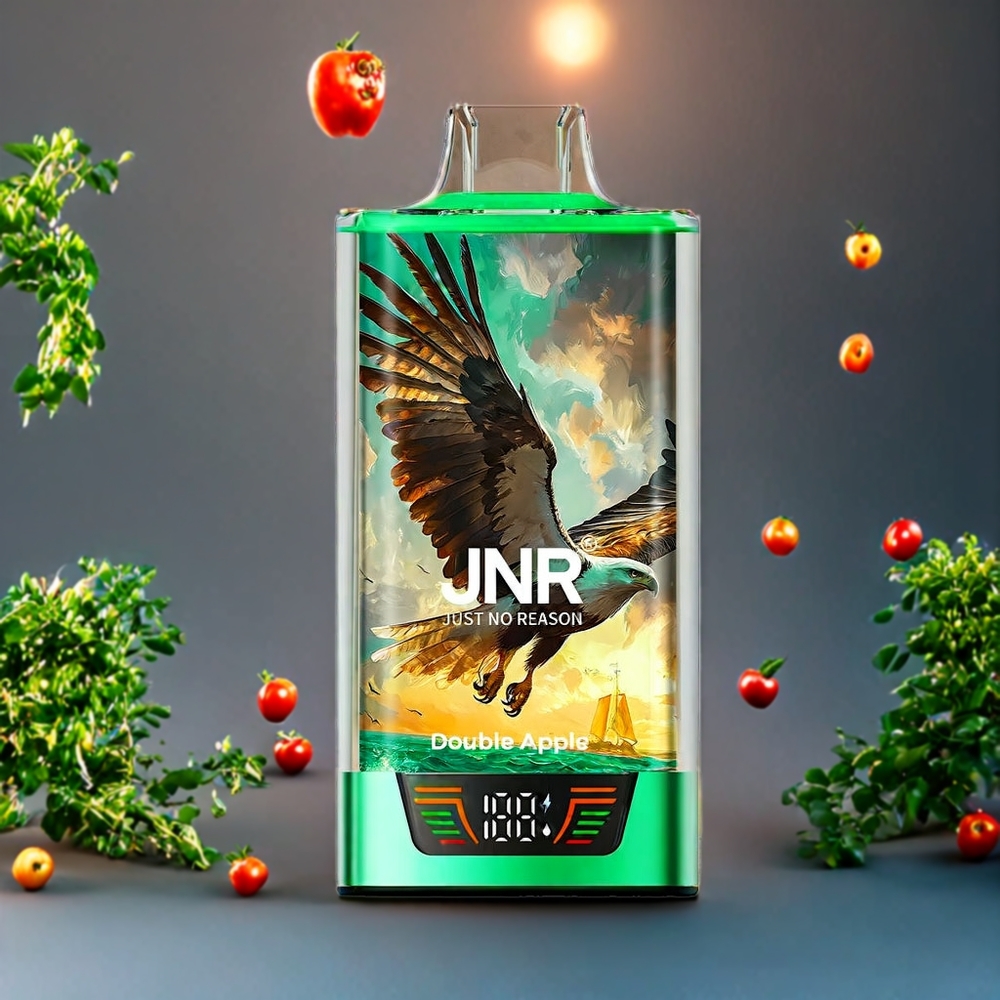 Suomi tukku JNR Falcon Pro 28000 Double Apple 28000 Puffs 30ml Smart Screen Type-C