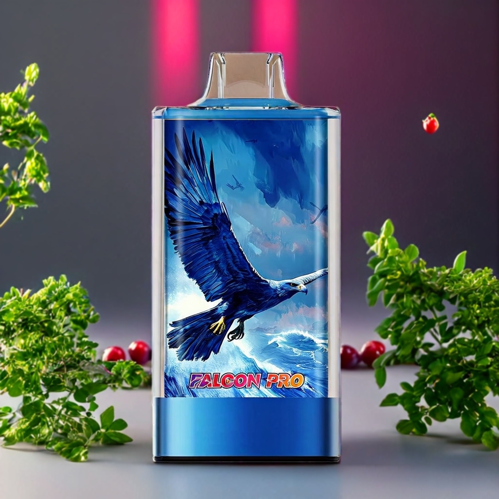 Suomi tukku JNR Falcon Pro 28000 – Mustikka-Hapanvadelma, 28000 Puffs, 30ml, Type-C Lataus, 950 mAh Akku