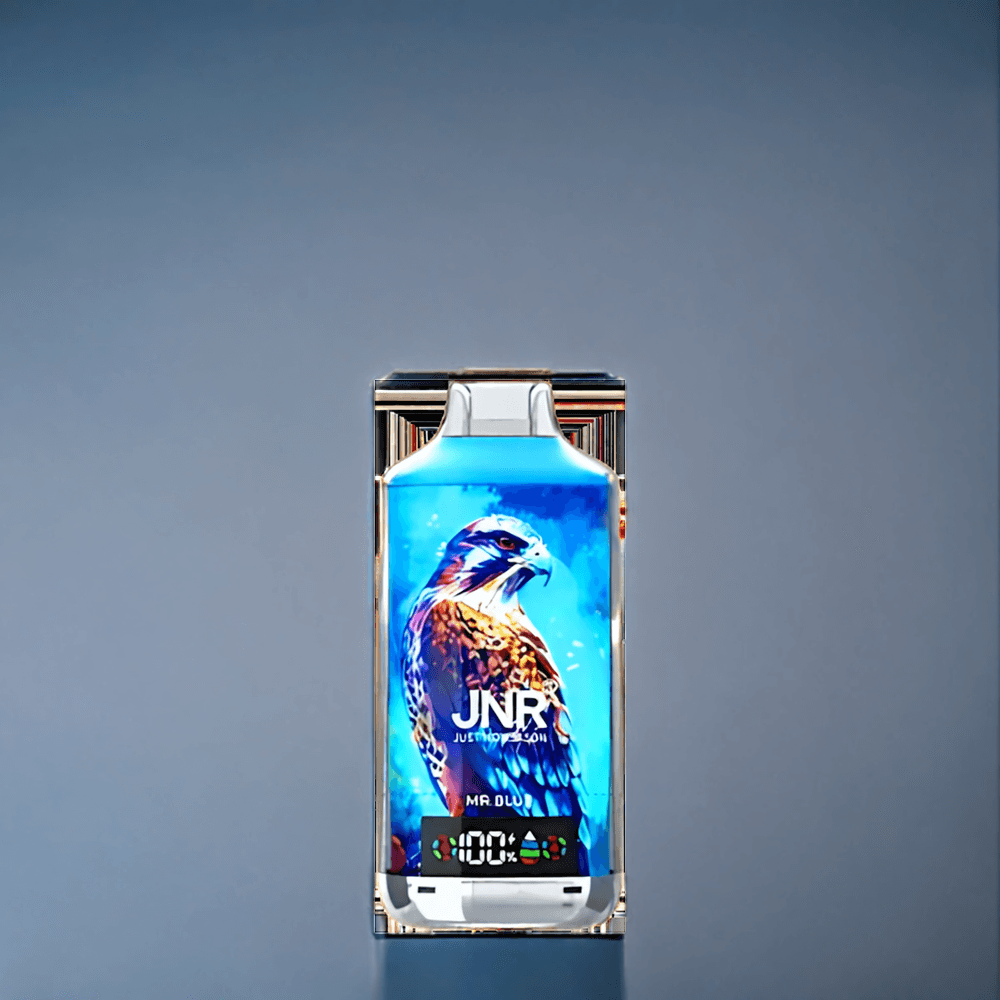 Suomi tukku JNR Falcon X 18000 Puffs 24ml Type-C Quick Charge Digital Display Vape Sininen